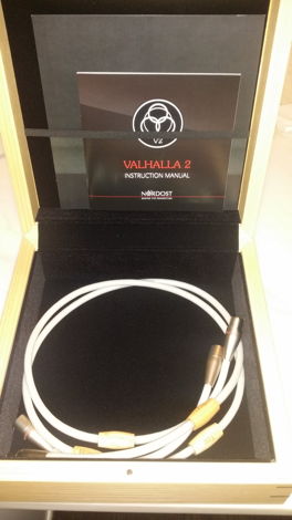 Nordost Valhalla 2 - 1M Interconnects with XLR Connectors