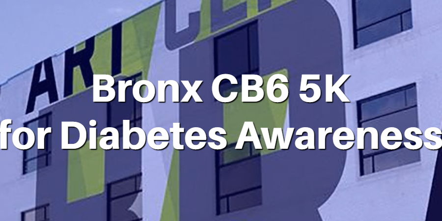 Bronx CB6 5K Run/Walk for Diabetes Awareness promotional image