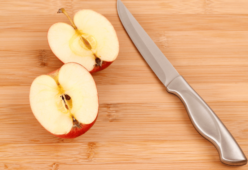 りんご切った後