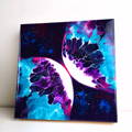 Butterfly Nebula Acrylic Pour Painting with Olga Soby