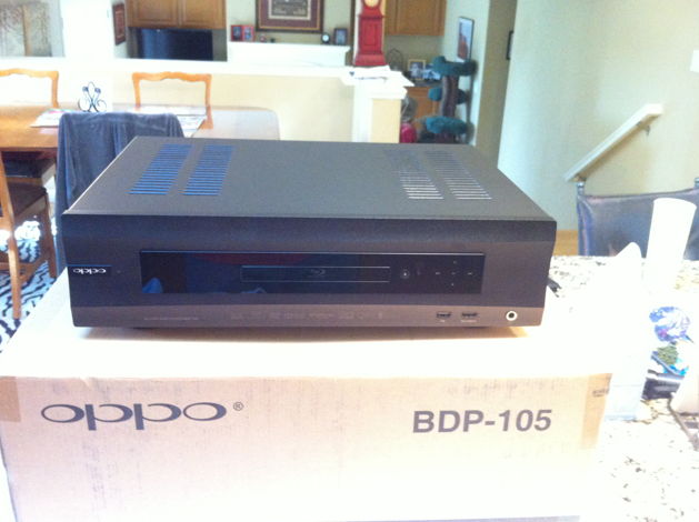 Oppo Digital BDP-105 Audiophile 3D Blu-ray Player (Blac...