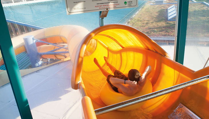 bg wonnemar wismar orange rutsche schnell