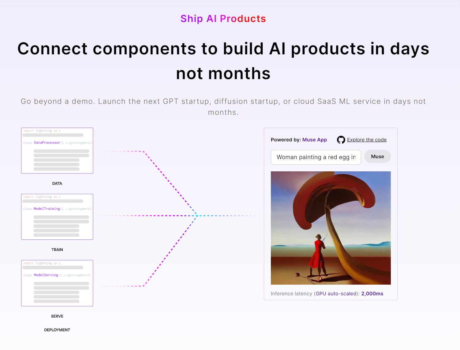 PyTorch Lightning product / service