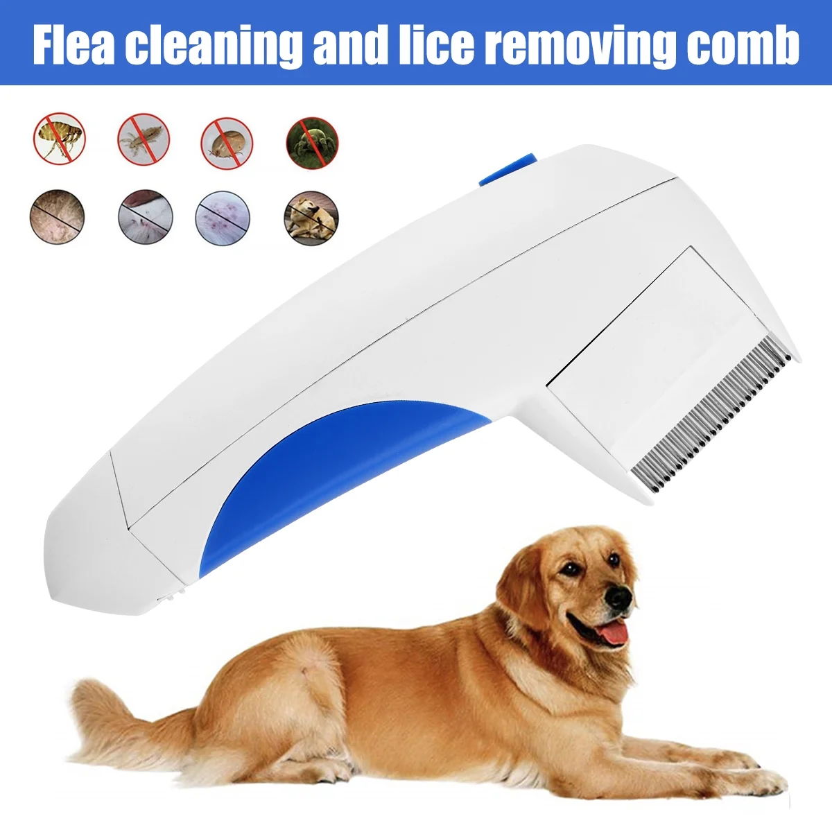 Pet Cat Dog Electric Terminator Brush