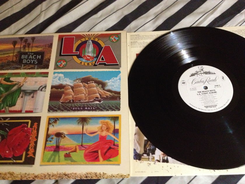 Beach Boys - LA Light Album Caribou Records White Label Promo Vinyl  LP NM