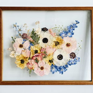 Framed Bouquet Preservation (Pressed Flowers)