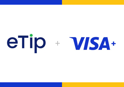 eTip arbeitet mit Visa zusammen, um schnelle und sichere digitale Trinkgeld- und Lohnzahlungen an digitale Geldbörsen zu ermöglichen