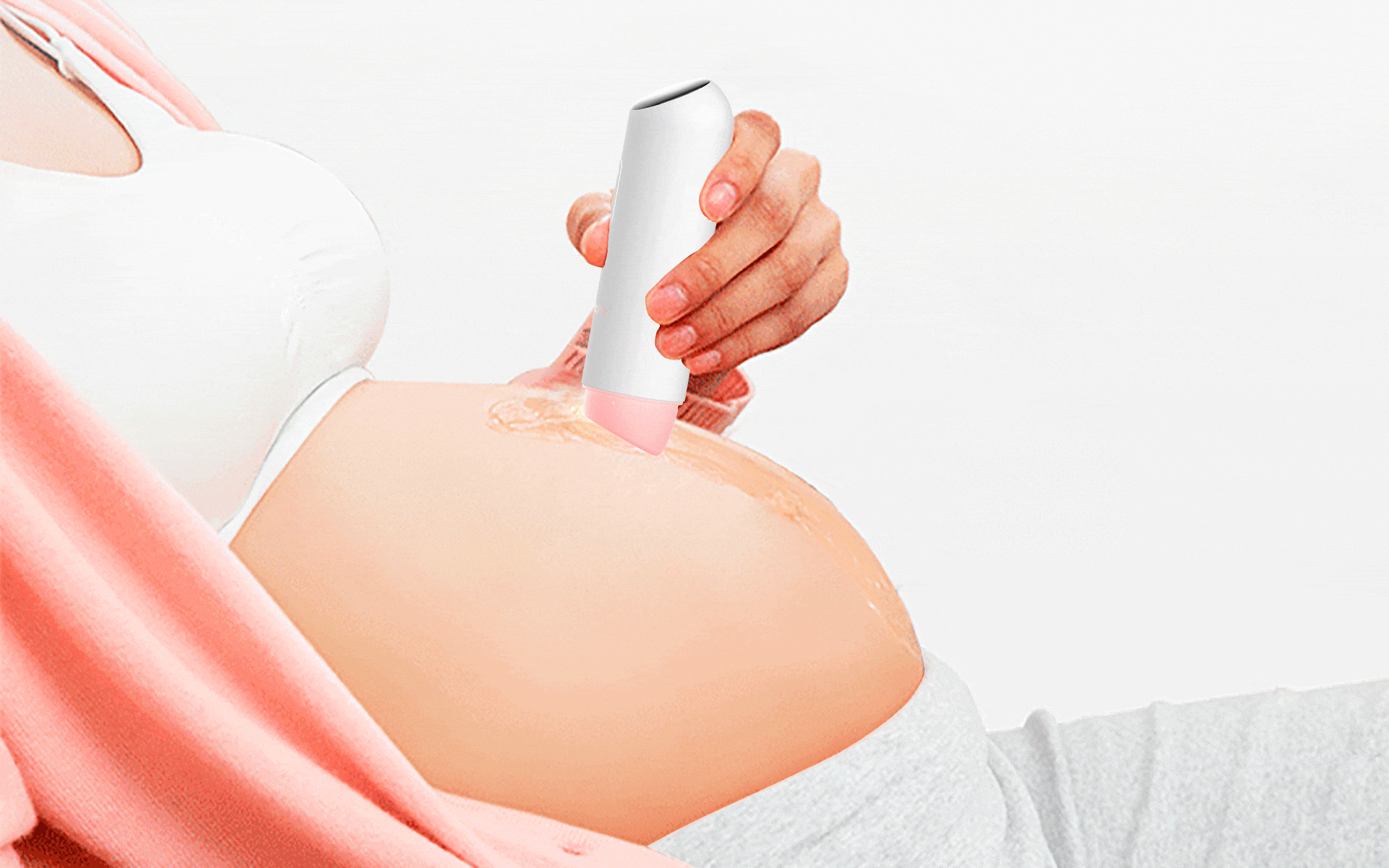 fetal dopper with APP, baby doppler, Fetal Heart Monitor, fetal doppler, portable baby doppler