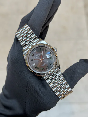 Rolex Datejust 36 Wimbledon Dial Jubilee