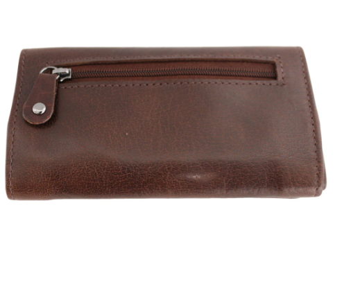 Full Grain Leather Tobacco Pouch 11032 Hide & Chic - Image 4