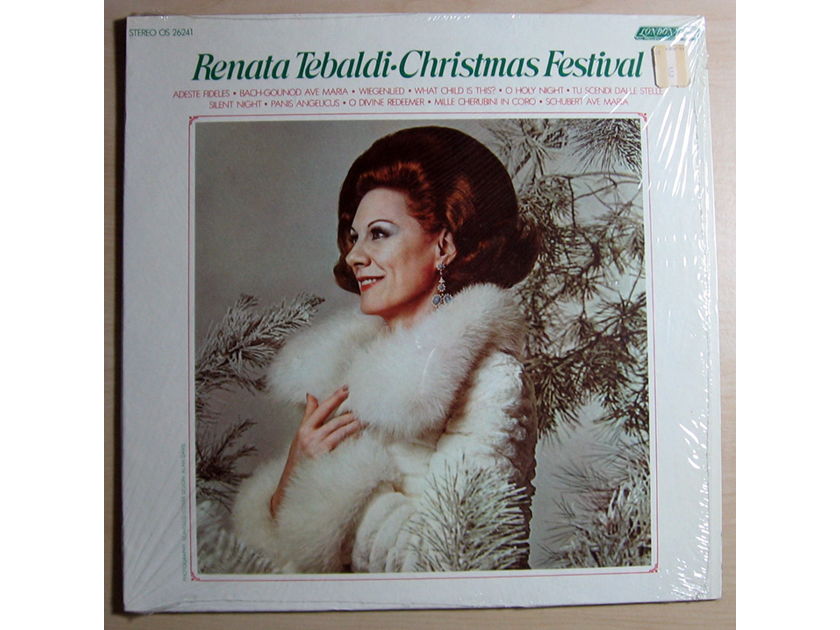 Renata Tebaldi -  Christmas Festival  London Records UK OS.26241