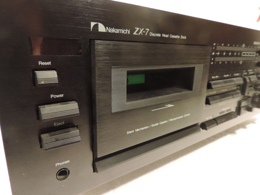 Nakamichi ZX-7 Cassette Deck -- Checked & Recalibrated, Cleaned