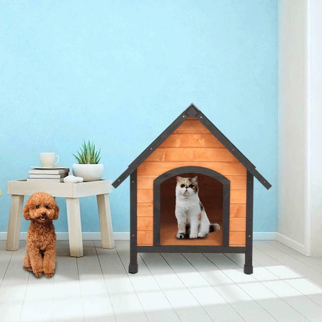 Small Large Indoor Outdoor Insulated Wooden Dog House For Sale
