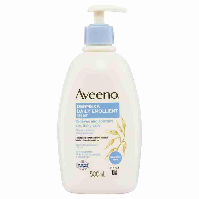 Aveeno Dermexa Daily Emollient Fragrance Free Cream 500Ml