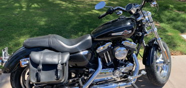 2012 HARLEY-DAVIDSON XL1200C CUSTOM (BLACK) motorcycle for rent near Tempe, AZ