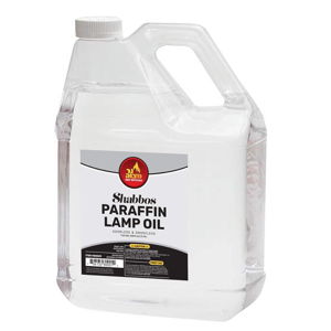 1 Gallon Paraffin Lamp Oil - Clear Smokeless, Odorless, Clean Burning Fuel for Indoor and Outdoor Use - Shabbos Lamp Oil, by Ner Mitzvah