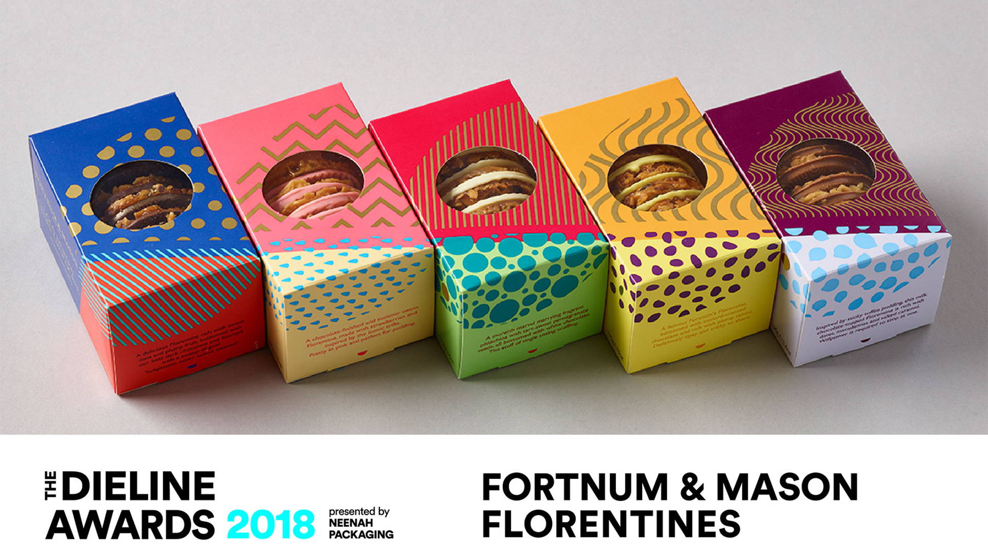 Featured image for The Dieline Awards 2018 Outstanding Achievements: Fortnum & Mason Florentines