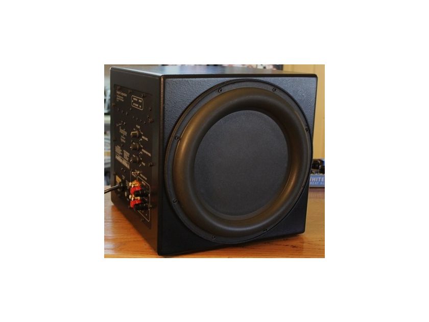 BEAUTIFUL SUNFIRE TRUE SUBWOOFER SIGNATURE 13" CUBE 2700 WATTS FULLY RECONDITIONED BY RITA AT CARVERS REPAIR SHOP!
