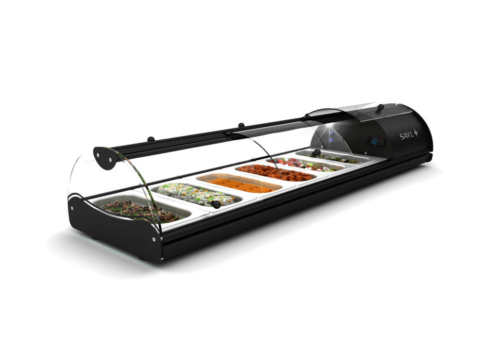 SAYL Self-Service S6N Kylvitrin
