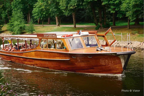 Stockholm Archipelago Tour by Classic Wooden Boat with Guide