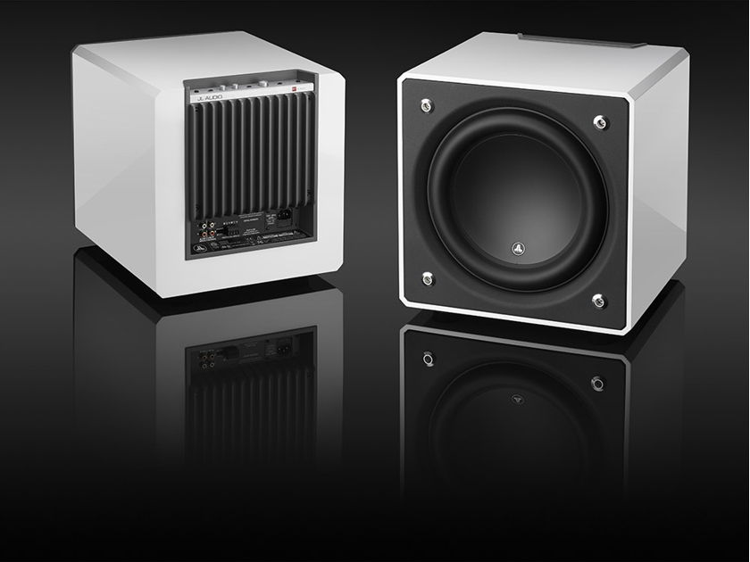 JL Audio E110 White Gloss Mint!