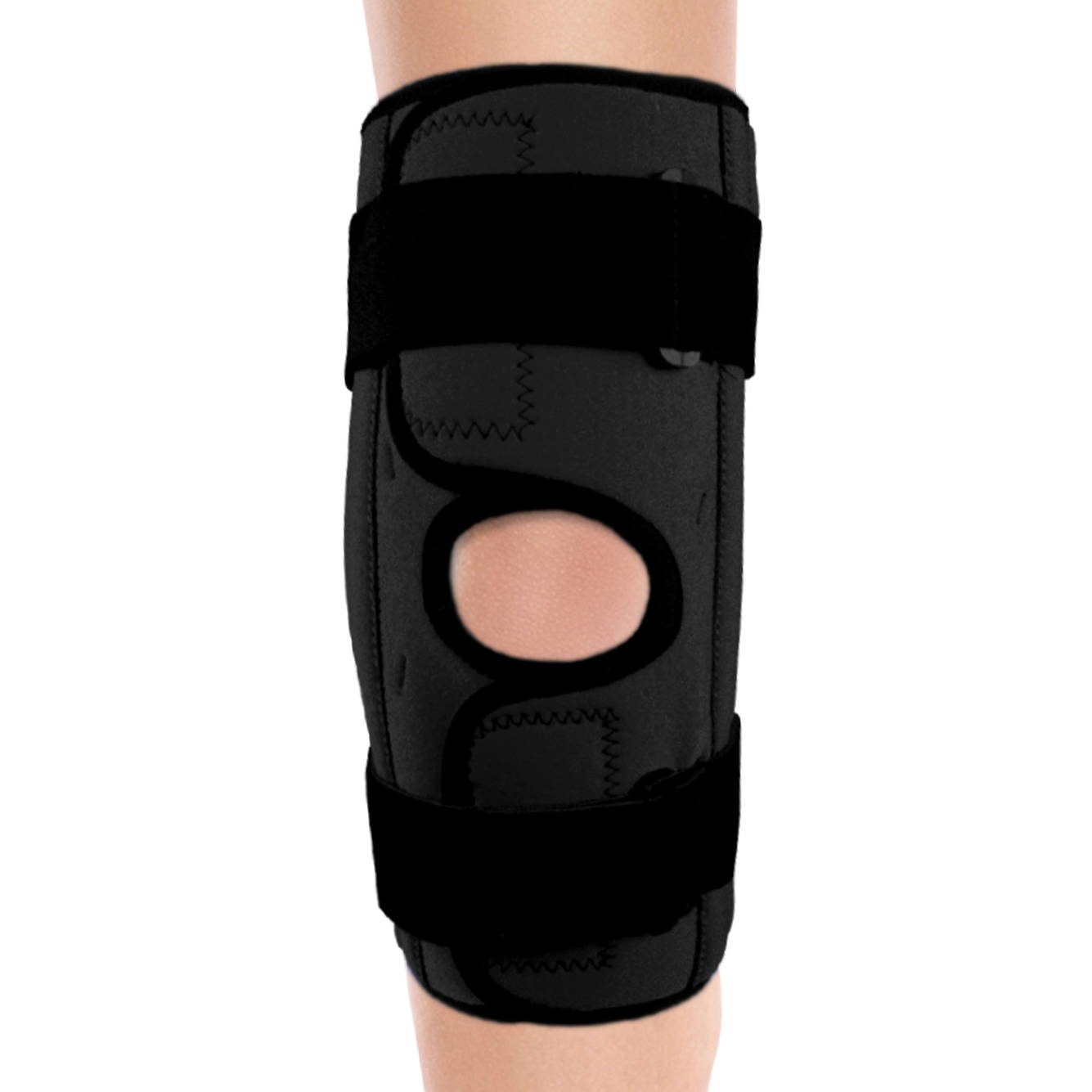 0312 / NEOPRENE KNEE STABILIZER WRAP - SPIRAL STAYS