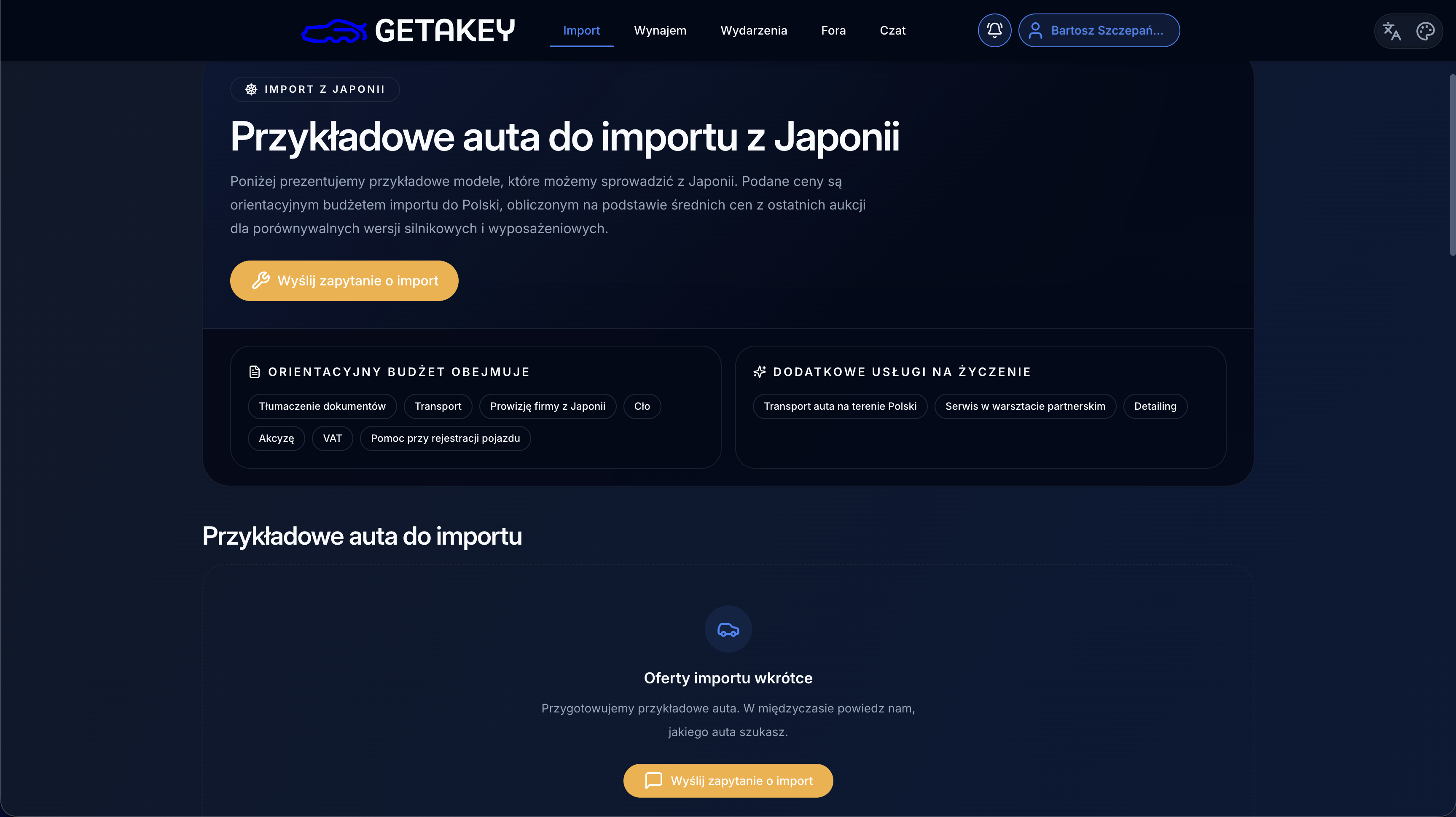 Shipping solutions developers developer - Bartosz S.'s portfolio image