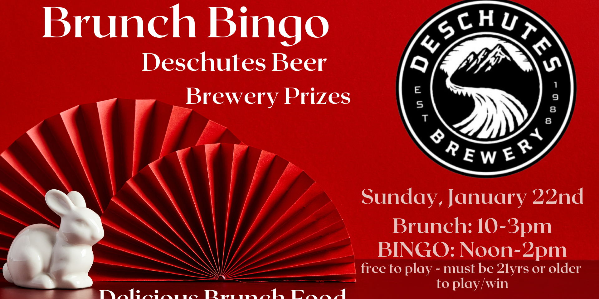 Brunch BINGO with Deschutes promotional image