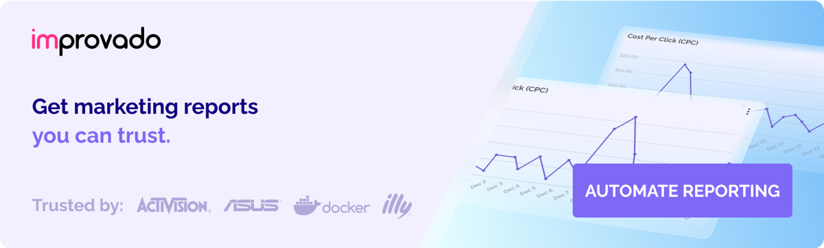 Improvado helps organizations build vitally accurate reports.