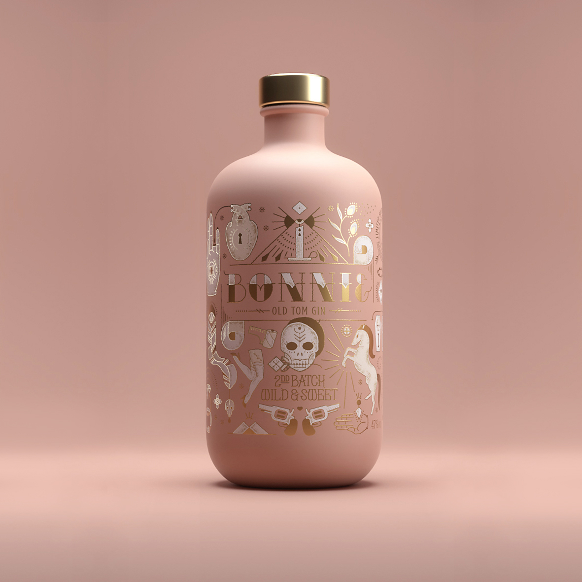 Download Bonnie Clyde Gin Is All You Need In This Life Of Sin Dieline Design Branding Packaging Inspiration