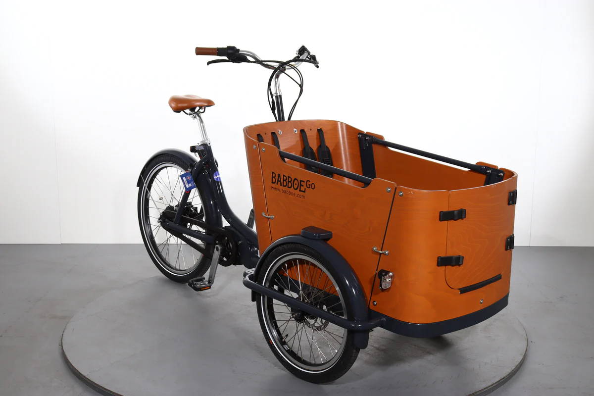 Babboe Go Mountain electric cargo bike.