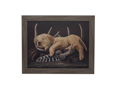 Tuckered Out by Melissa Ball Framed Canvas