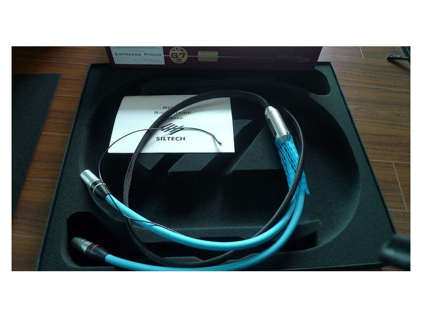 Siltech G7  Empress Crown phono cable 1.5 meter (DIN to XLR)
