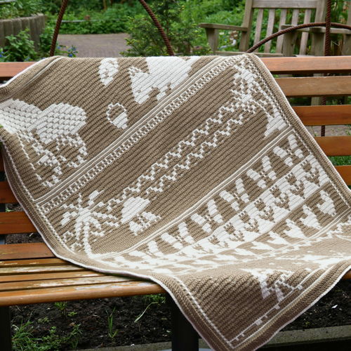 4 Seasons Blanket CAL - DenDennis, Wilmade, Created By Carolien and Mr.Cey