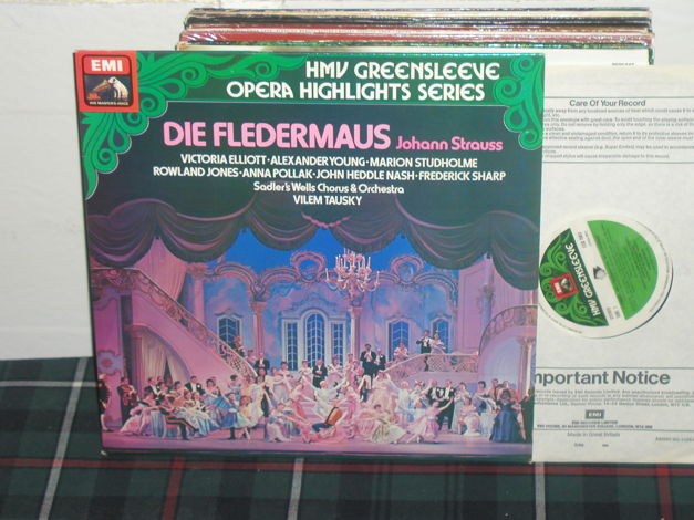 Tausky/SWC&O - J Strauss : Der Fledermaus EMI/Greenslee...