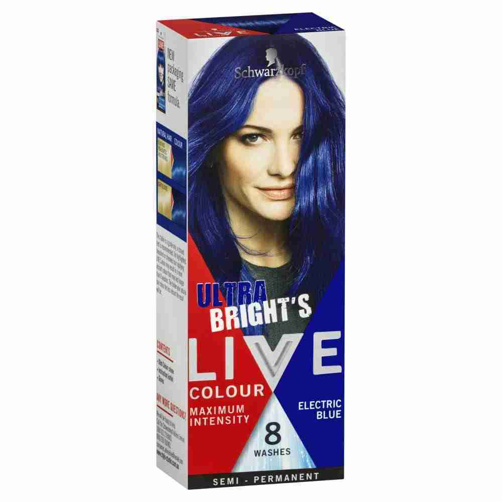 Schwarzkopf Live Colour Ultra Brights Electric Blue - Image 2