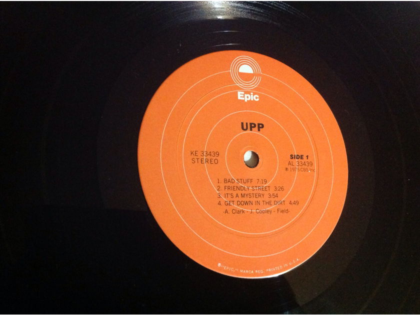 UPP - UPP With Jeff Beck Epic Records  Orange Label Vinyl LP NM