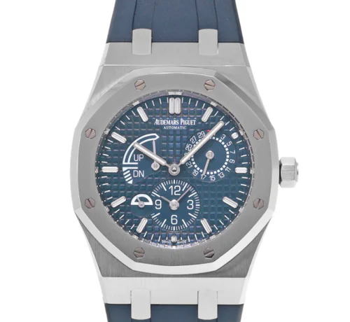 Audemars Piguet Royal Oak Dual Time Full Set with additional Steel Bracelet VERY RARE