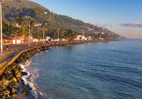 haiti coast
