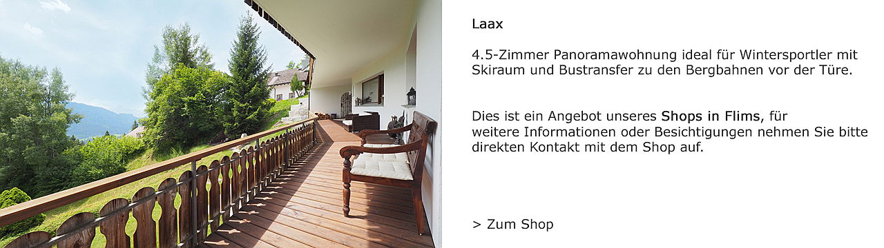  Aarau
- Wohnung in Laax über Engel & Völkers Flims