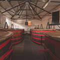 Cuves de fermentation Washbacks de la distillerie Springbank sur la péninsule de Kintyre dans la région de Campbeltown en Ecosse