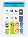 emotions tracker pal halloween theme template download for 3duxdesign