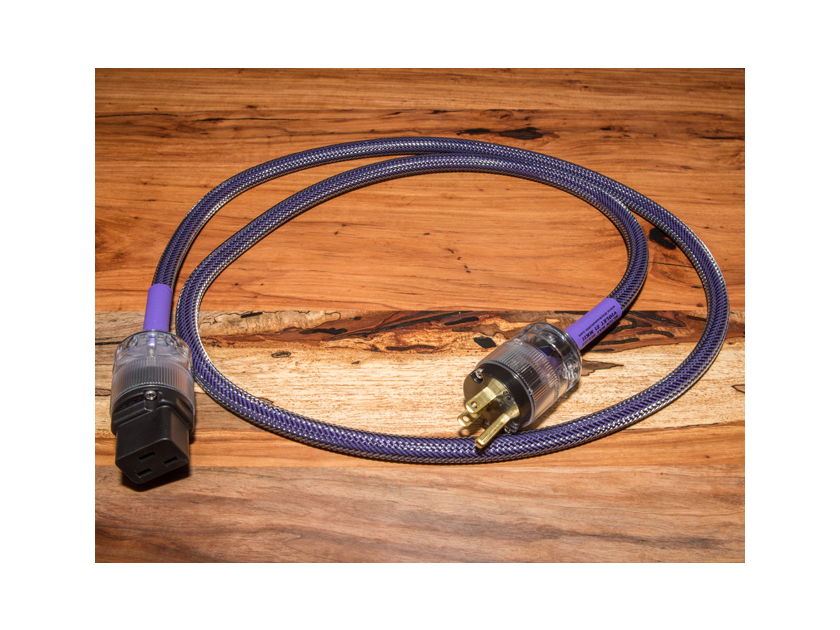 Black Sand Cable  Violet Z1 Mk II- Carbon Edition 1.5 m brand new 20 amp version