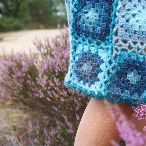 Crochet pattern for granny vest, spencer, and sweater by teacher Sas
