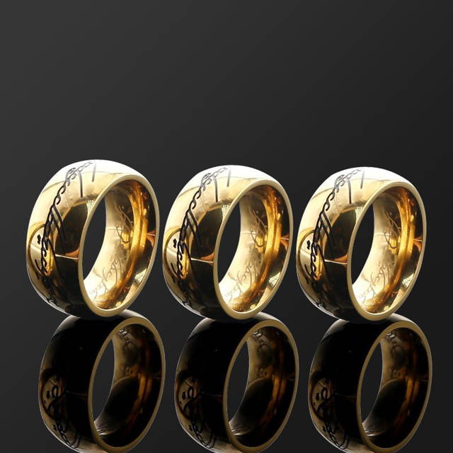 Gold Glans rings