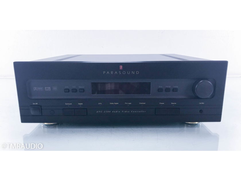 Parasound AVC-2500 5.1 Channel Home Theater Processor Preamplifier (New / Open Box) (13187)
