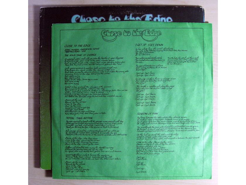 YES - Close To The Edge - Original Presswell First Press 1972 Atlantic SD 7244