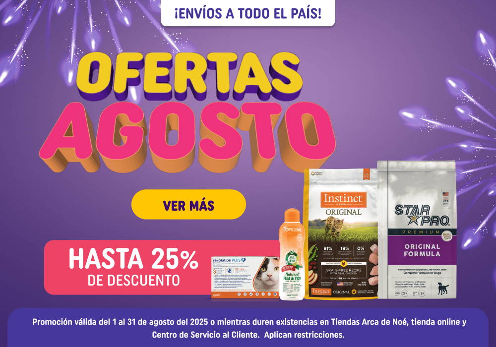 Ofertas Agosto - Hasta 25% de descuento.