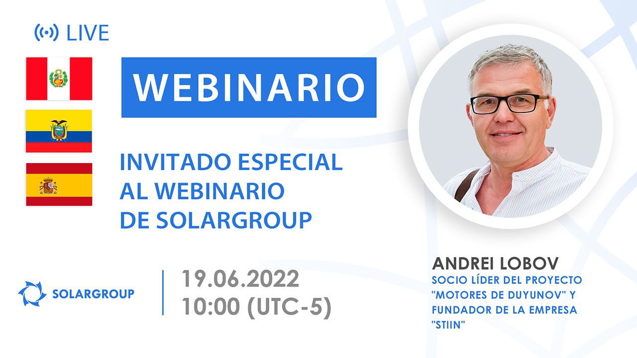Peru. Invitado especial al webinario de SOLARGROUP