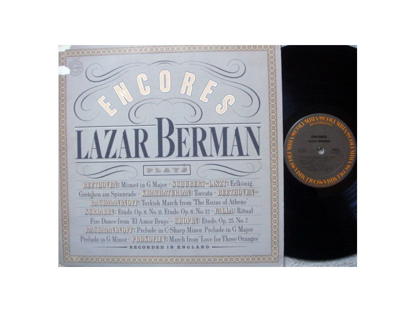 Columbia / LAZAR BERMAN - Encores,  EX!